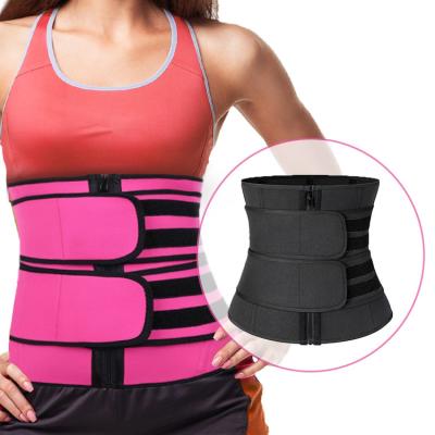 China Hot Adult Amazon Neoprene Sweat Waist Trainer Belly Fat Workout Support Belt Fitness for sale