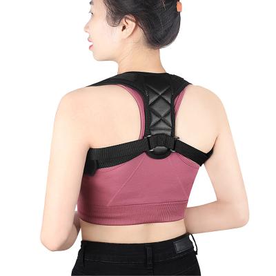 China Adjustable/Detachable Comfortable Men And Adjustable Back Posture Corrector Women Posture Corrector Clavicle Shoulder Support for sale