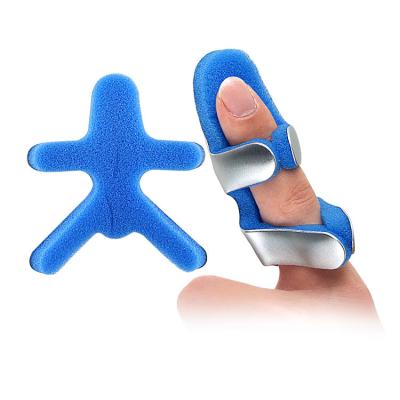 China Hand Finger Fracture Plasticity Sweat-absorbing Breathable Frog Support Frame Finger Fixed Splint for sale