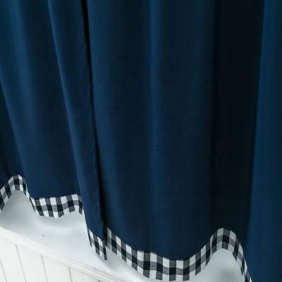 China Polyester factory price cheap shade + decoration curtain in party cheap ready made decoration sets for bedroom living room kitchen party for sale