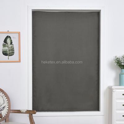 China Ready Made Decoration Polyester Wall Window Shade And Panels No Eyelets Curtain For Living Room Square Curtain for sale