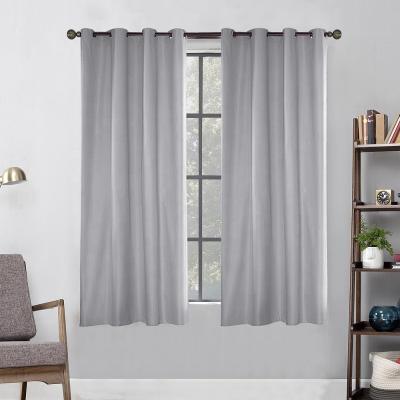 China Blackout factory hot sale modern patio polyester fabric and curtains for living room bedroom garden office for sale