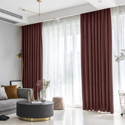 China China Breathable Velvet Curtain Luxury Soft Feeling Fabric Good For Curtain Clothes Home Cafe Office China Supplier for sale