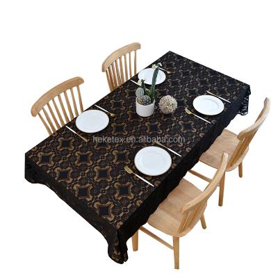 China Disposable Pure Black Rectangular Tablecloth Folding Cloth Blackboard For Kichen Table Hotel for sale