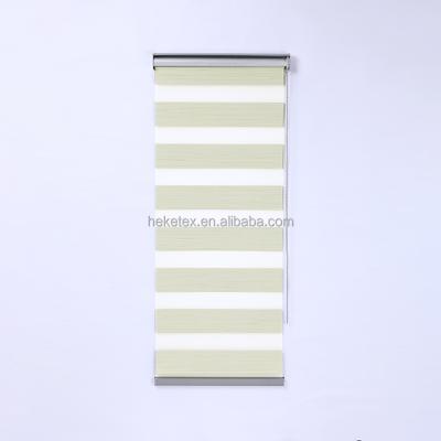 China Office Minimalist Blackout Home Window Curtain Blinds Solid Shades Zebra Blinds for sale