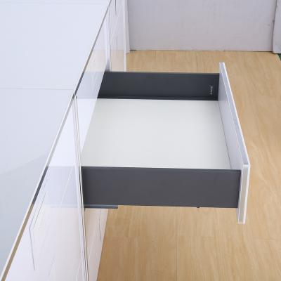 China Easy Installation Garis Plus Box Drawer Slide With Adjustable Back 3D Connector High Drawer H=101mm for sale