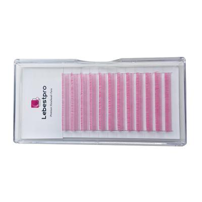 China Classic Mixed Russian Volume Extension Individual Colored Individual Colored Eyelash Lashes Trays Length 7mm- 28mm for sale