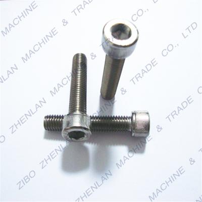 China Construction DIN912 304/316 Stainless Steel Full Thread Hex Socket Allen Bolt /Socket Head Cap Screw for sale