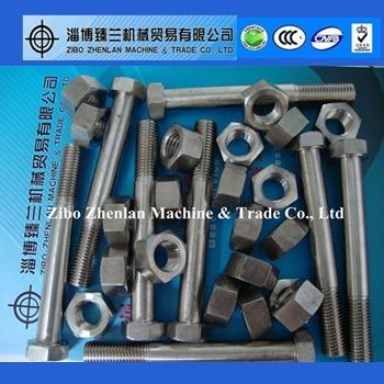 China Super Duplex Steel 2507, F53, S32750, 1.4410 Stainless Steel Bolts & Nuts for sale