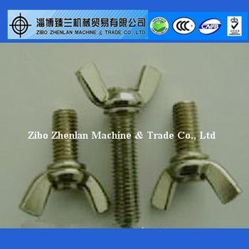 China Copper/brass butterfly bolt and copper/brass nut for sale