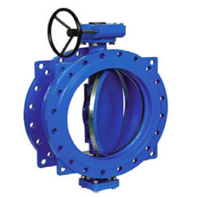 China Air Flow Double Flanged Center Line Butterfly Valve For Eccentric Transformer F627PQ Resilient Seated Trapezoidal Butterfly Valve for sale