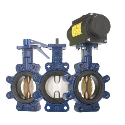 China General Flow Control Valve With Pneumatic Actuator GRW Series Trapezoidal Butterfly Valve for sale