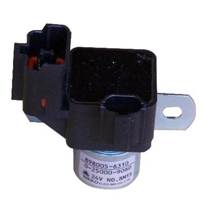 China Retail 6HK1 6WG1 6UZ1 Engine Starter Motor Relay Excavator Parts For Isuzu ZX200-3 for sale