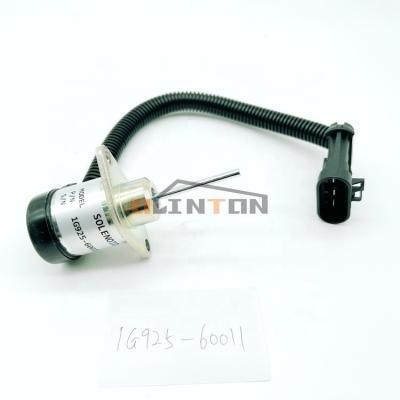 Cina Valvola solenoide di spegnimento del cavatore 1G925-60011 per il funzionamento di spegnimento del motore in vendita