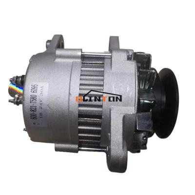 China Excavator 6D95 Engine 24v 30A Alternator Generator For Komatsu Pc100-3 PC200-1-2-5 600-8216120 for sale