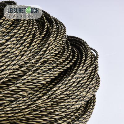 China Liter Indelible UV Resistant Sea Grass Plastic Patio Wicker Garden PE Weave Outdoor Furniture Rattan Material for sale