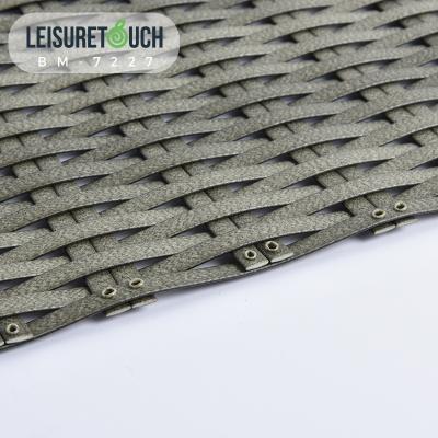 China PE Indelible UV Resistant Plastic Wicker Weave Outdoor Leisure Furniture Synthetic Rattan Material for sale