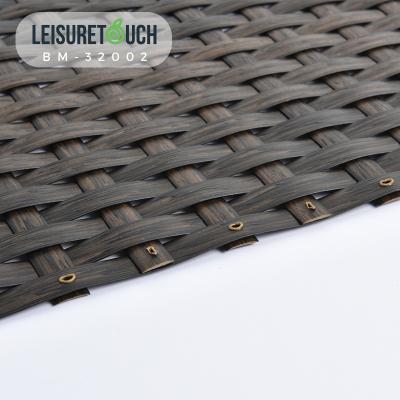 China HDPE Indelible Professional Rattan Wicker Webbing Manufacturer Outdoor Leisure Rolls Garden Furniture Rattan Material for sale