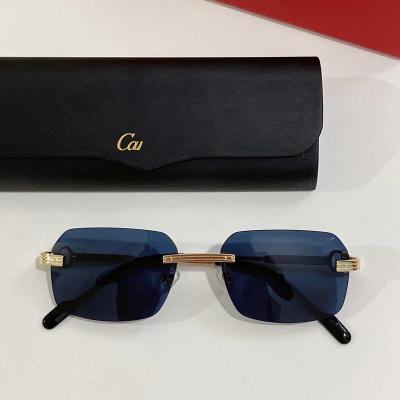 China GLASSES CT0271S luxury brand designer sunglasses for men and women metal frame general fashion brand driving sunglasses for men for sale