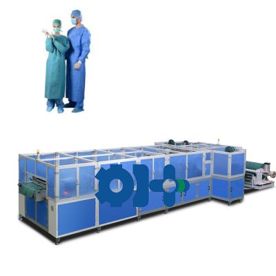 China Hotels Disposable Isolation Gown Making Machine for sale