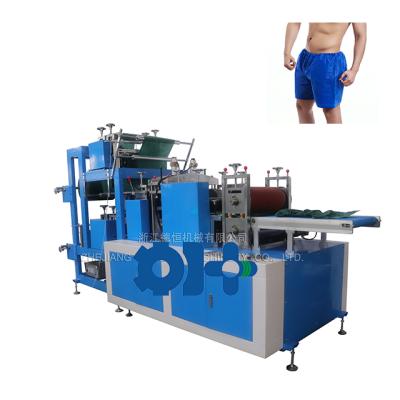 China Disposable Hotels Hygiene Sauna Pants Making Machine Te koop