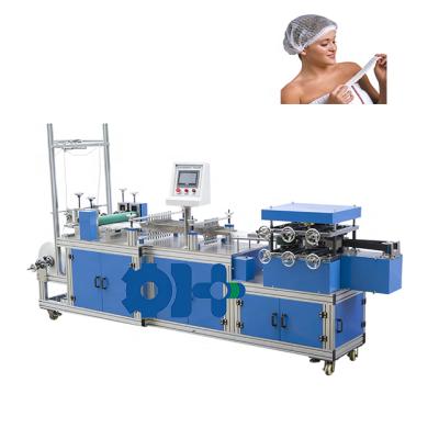 China Hot Sale Hotels 3 Size In A View Crowd Nonwoven And Plastic Crowd Aluminum Inflating Shower Cap/Hair Cover/Head Cover Making Machine for sale