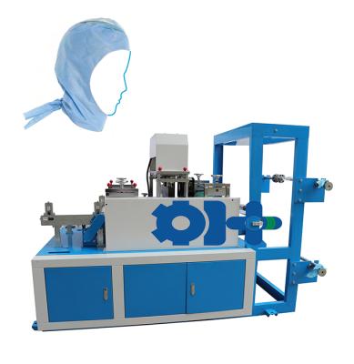 China Building Material Stores Surgeon Hood Space Cap Medical Disposable Head Caps With Ties Make Machine for sale