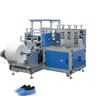 China Automatic Disposable Nonwoven Hotels Shoe Cover Making Machine for sale