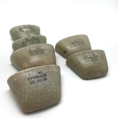 China Steel Toe Anti-smash Safety Shoes Parts Accessories Compound Toe Cap for sale