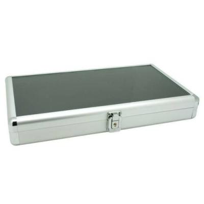 China Durable Locking Aluminum Organizer Sales Presentaiton Showcase Storage Case for sale