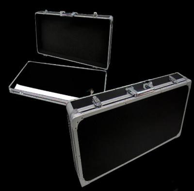 China Durable Aluminum Guitar Effects Pedal Hard Case Removeable Cover To Fit 6 x HEAD Single Pedals and 1 x WAH for sale