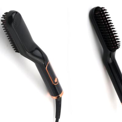 China Nondisposable Hair Straightener Plug In Hot Comb Men's Beard Hot Iron Comb 3 In 1 Stunned Hot Comb for sale