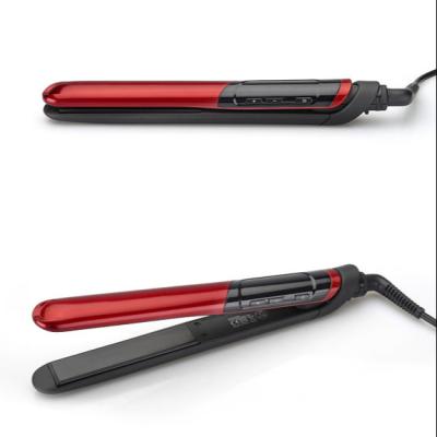 China High Quality Straightener Online Adjustable Temp Rose Iron Hair Straightening Nano Red Nano Hair Straightener for sale