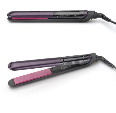 China Purple Ceramic Flat Iron Ceramic Hair Straightener Maximum Success Car Hair Straightener Salon Hair Straightener Tourmaline Hair Straightener for sale