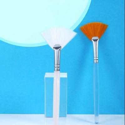 China New Face Beauty Makeup Brush Face Silicone Mask Cosmetic Brush Small Size Facial Tools Application for sale