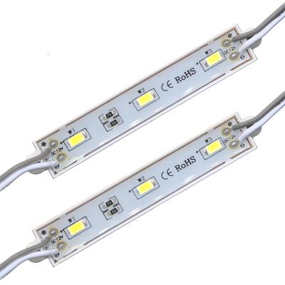 China AlGaInP Best Price 12v 3 Chips Waterproof 5730 Led Module for sale