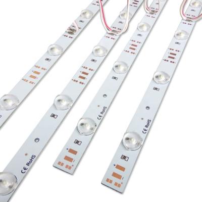 China Light box 12v smd 3030 diffuse reflection strip rear light led bar for ultra slim light box for sale