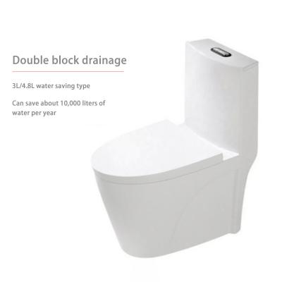 China High Price Strong Bathroom Toilet Bowl Cover Factory Slowdown Double-Flow Ceramic Impact Toilet for sale