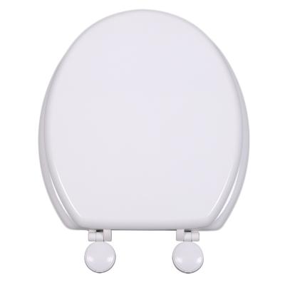 China Angel Shield Cheap Price 17inch Toilet Seats Slow-end Plastic Hinge Angel Shield Plastic Toilet Bowl Repair Biodegradable Seat Cover for sale