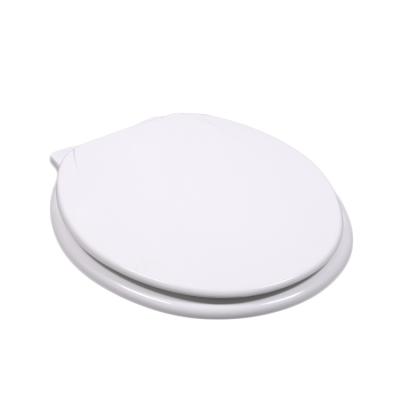 China Slow-End Wooden Plastic Toilet Seats Angel Shield Molded Hinge Around Slim Styled Easy Matching Model Toilet Seat for sale