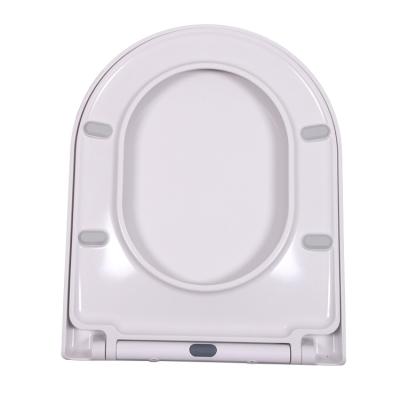 China Angel Shield Family Bathroom Height Adjustment Children's Toilet Seats Slim White Toilet Seat Cover With Child Seat for sale