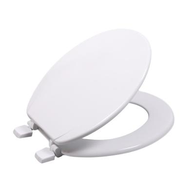 China Angel Shield Molded Wood Biodegradable Bathroom WC Bidet Top Mounted Non-Electric Toilet Seat Cover for sale