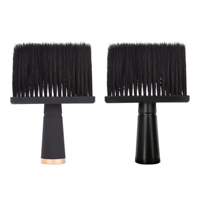 China Beauty Barber Salon Barber Styling Tools Barber Special Nylon Soft Plastic Handle Hair Clean Hair Brush for sale