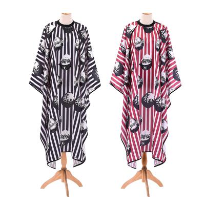 China Salon wanmei hairdressing inventing stripes for adults oil treatment optional hair salon striped printing shawl for sale