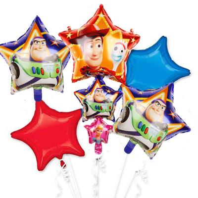 China Advertising TDJTSN toy oy party decorations buzz lightyear foil balloons for sale