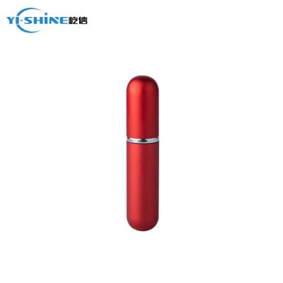 China Non Spill 5ml 10ml Aluminum Mini Perfume Bottle Perfume Atomizer Displacement for sale