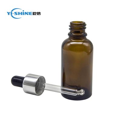 China Essential Oil 10ml 20ml 30ml Essential Oil Amber Glass Bottle With Dropper for sale