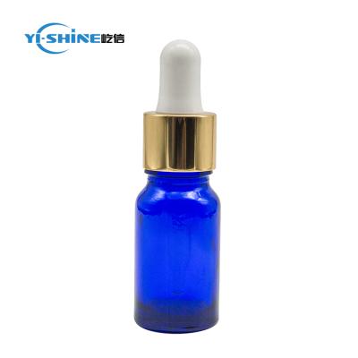 China Glass Bottle Cobalt Blue Essential Oil 10ml 20ml 30ml Essential Oil Dropper Bottle for sale