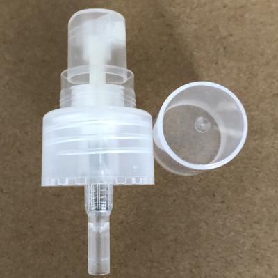 China Non Spill 24mm Clear Fine Mist Sprayer for sale