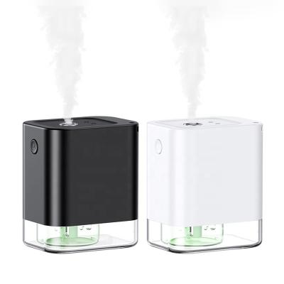 China Hand Smelling Automatic Mini Disenfection Alcohol Nano Mist Spray Dispenser Table Touchless Alcohol Vending Machine with Stand for sale